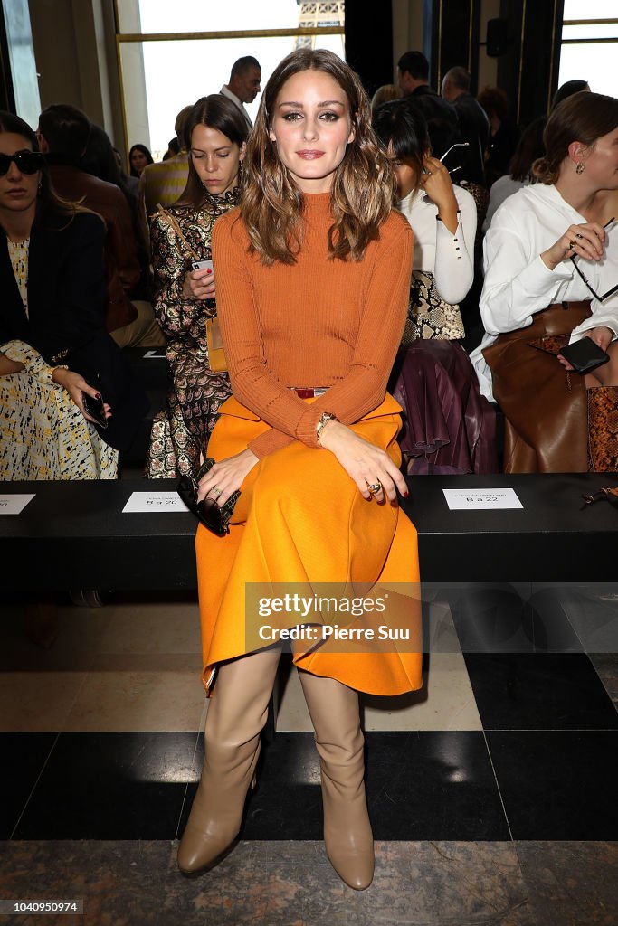 Olivia Palermo attends the Rochas show as part of the Paris Fashion ...
