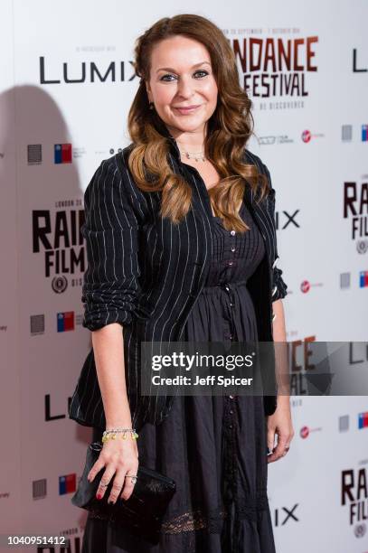 Julia Sawalha attends the Raindance Opening Gala 2018 held at Vue West End on September 26, 2018 in London, England.