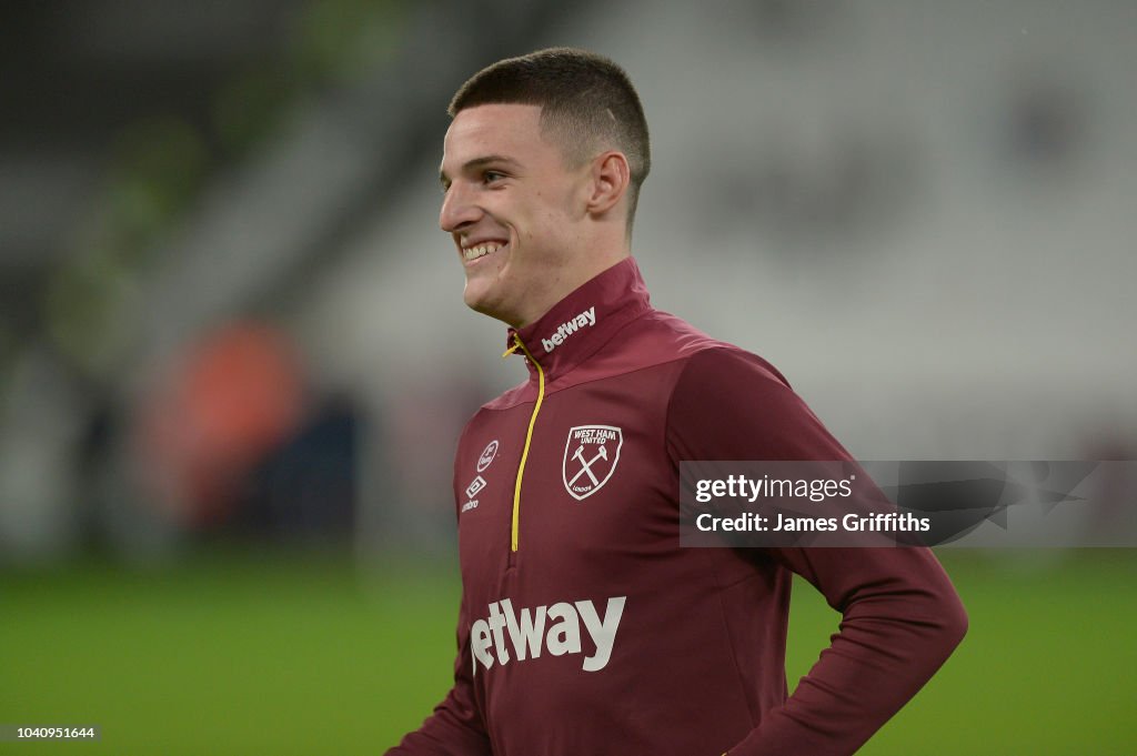 West Ham United v Macclesfield Town - Carabao Cup Third Round