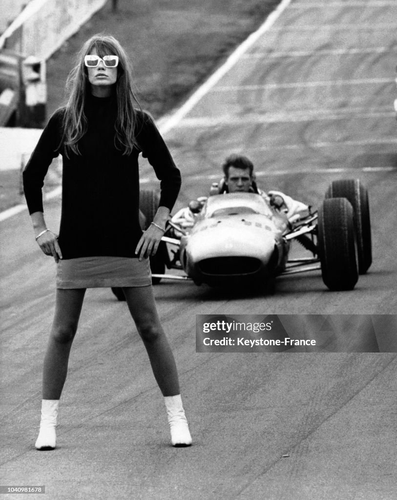 Sur Le Tournage Du Film 'Grand Prix'