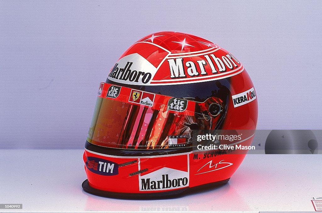 Close up Of Michael Schumacher s Helmet Taken At The Canadian Formula close-up-of-michael-schumacher-s-helmet-taken-at-the-canadian-formula