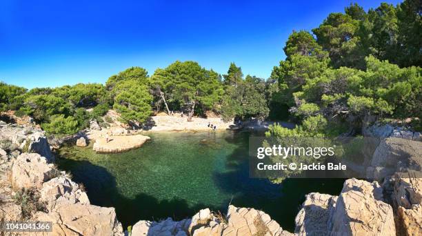 the dead sea, lokrum island - insel lokrum stock-fotos und bilder