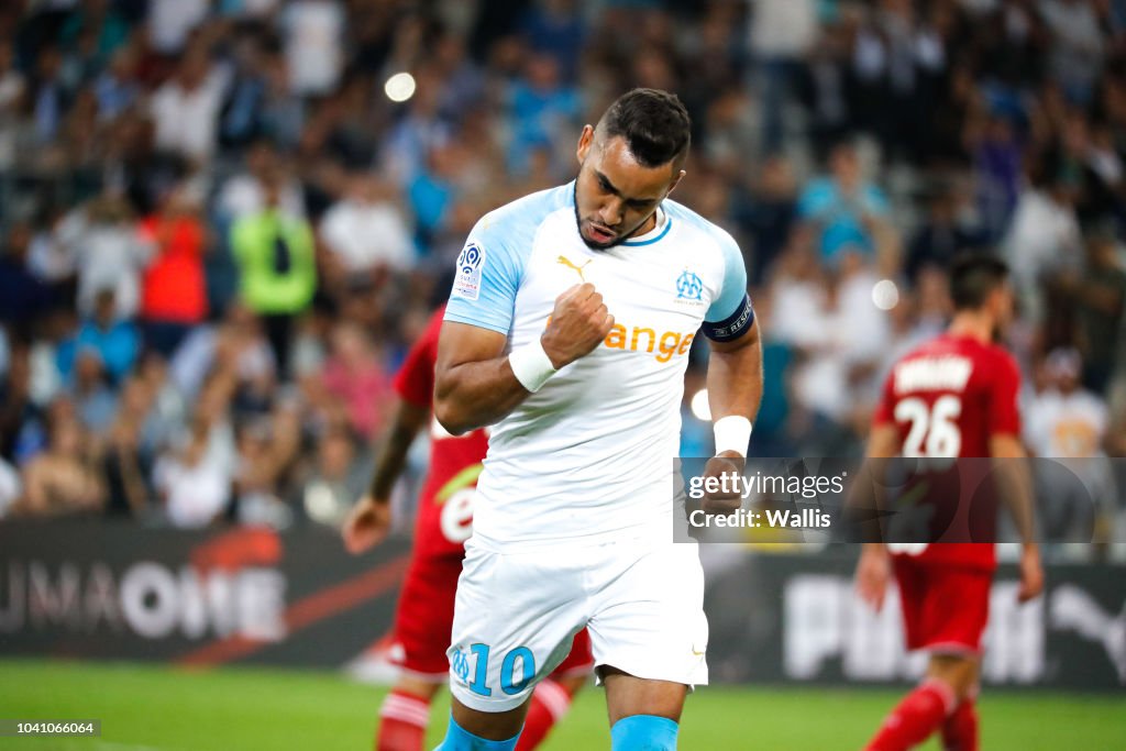 Dimitri Payet of Marseille celebrate his goal during the Ligue 1... News Photo Getty Images Dimitri Payet of Marseille celebrate his goal during the Ligue 1... News Photo Getty Images