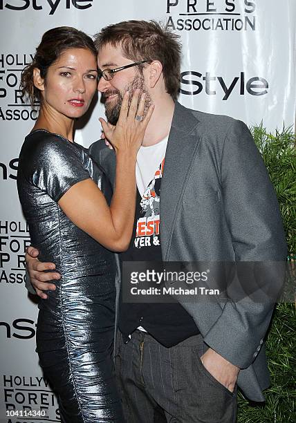 Jill Hennessy arrives at the 11th Annual InStyle & HFPA party held at Windsor Arms Hotel on September 14, 2010 in Toronto, Canada.