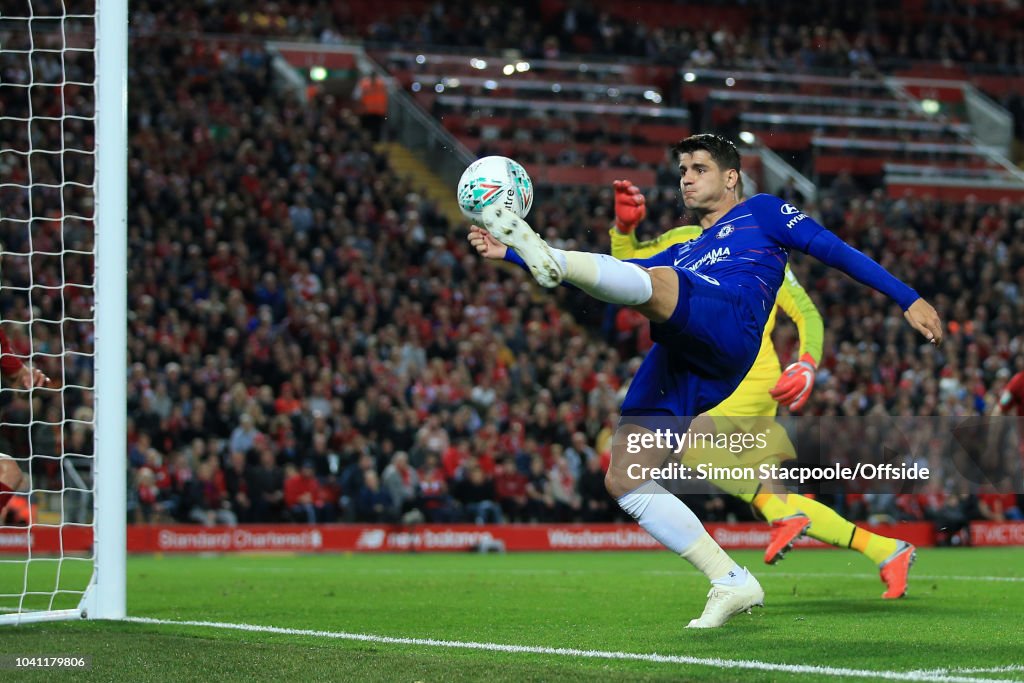 Liverpool v Chelsea - Carabao Cup Third Round