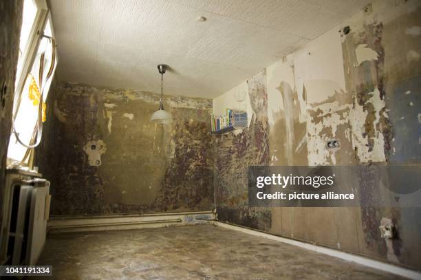 Rudi Kasper's bedroom was flooded by in 1.5 meter deep flood water and fully destroyed in Breitenhagen, Germany, 06 July 2013. Renovation work will...