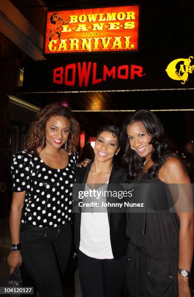 Personality and actress Alesha Renee, Founder, President of The Hollywood Trainer fitness company Jeanette Jenkins and TV Relationship Expert and...