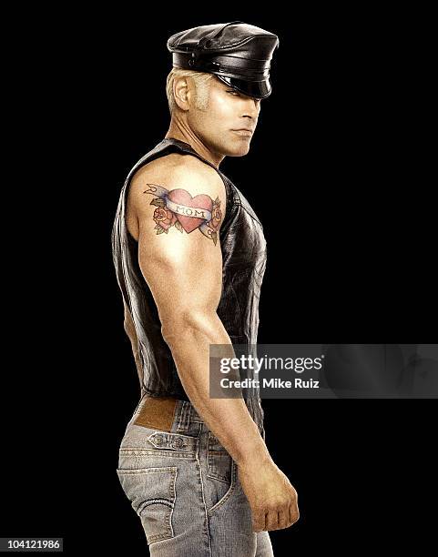 Celebrity photographer/reality star Mike Ruiz poses for a portrait on July 14, 2010 in New York City.