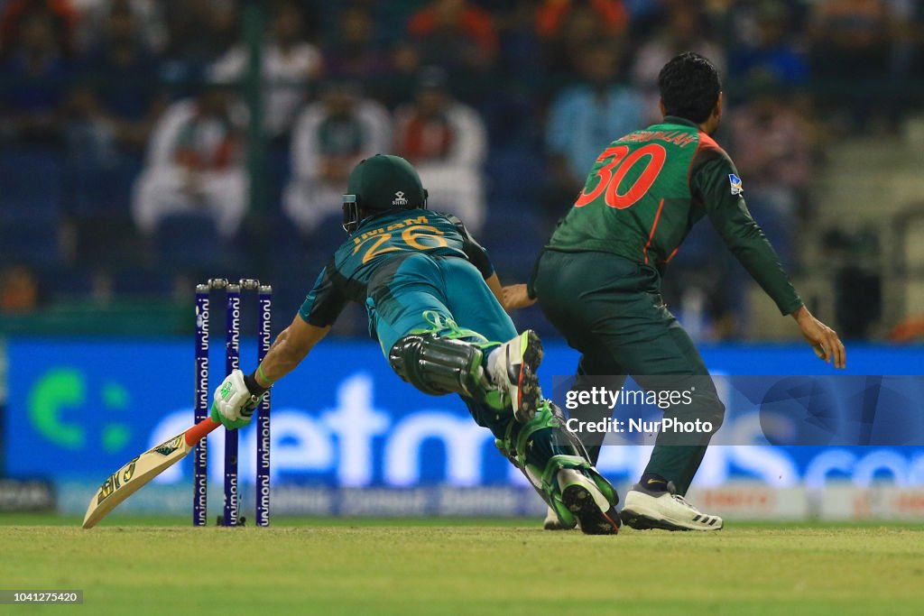 Pakistan v Bangladesh - Asia Cup 2018