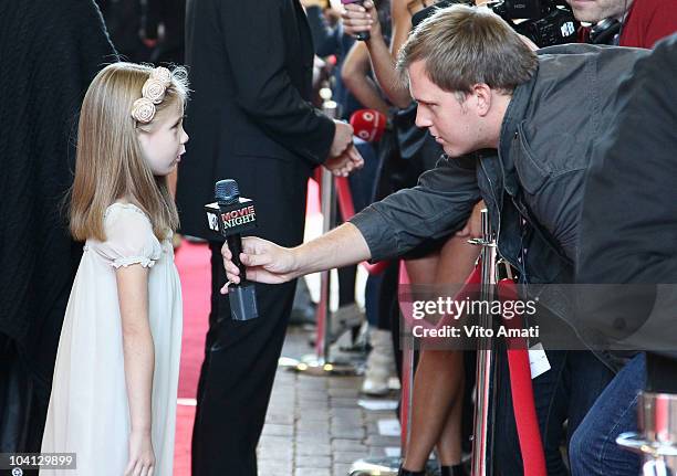 Actress Faith Wladyka attends "Blue Valentine" Premiere during the 35th Toronto International Film Festival at Ryerson Theatre on September 15, 2010...