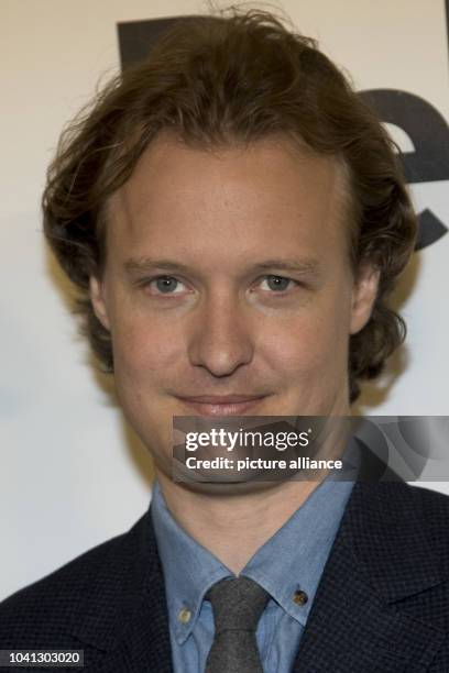 Writer Kieran Fitzgerald arrives at the premiere of Snowden during the 41st Toronto International Film Festival, TIFF, at Roy Thomson Hall in...