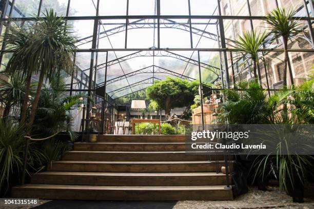 General view of Brunello Cucinelli presentation during Milan Fashion Week Spring/Summer 2019 on September 19, 2018 in Milan, Italy.