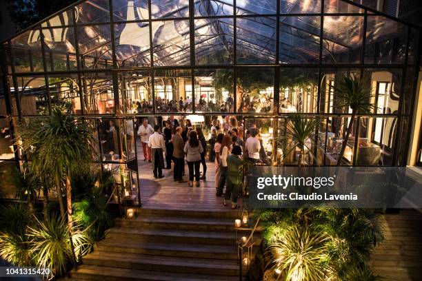 General view of Brunello Cucinelli presentation during Milan Fashion Week Spring/Summer 2019 on September 19, 2018 in Milan, Italy.