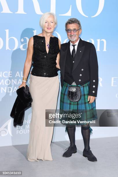 Eddie Jordan and Marie Jordan attend the Gala for the Global Ocean hosted by H.S.H. Prince Albert II of Monaco at Opera of Monte-Carlo on September...