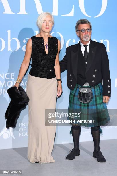 Eddie Jordan and Marie Jordan attend the Gala for the Global Ocean hosted by H.S.H. Prince Albert II of Monaco at Opera of Monte-Carlo on September...