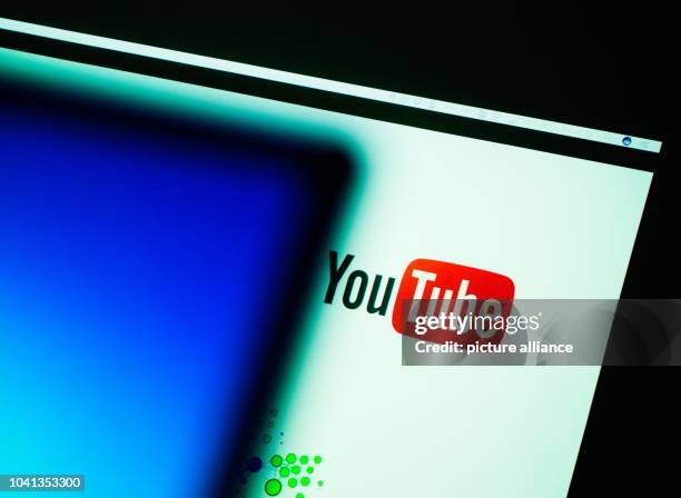 On a computer screen the logo for online video platform YouTube can be seen in the university in Bamberg, Germany, 19 January 2017. In the workshop...