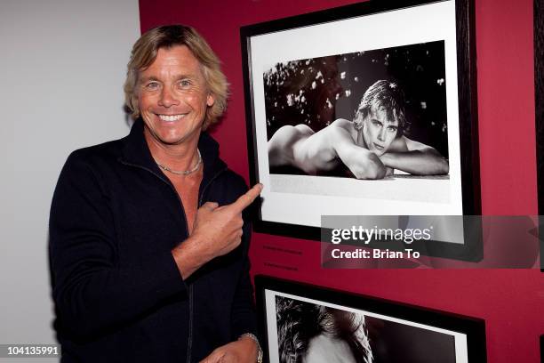 Christopher Atkins attends the opening night reception of "Greg Gorman: A Distinctive Vision 1970-2010" at Pacific Design Center on September 15,...