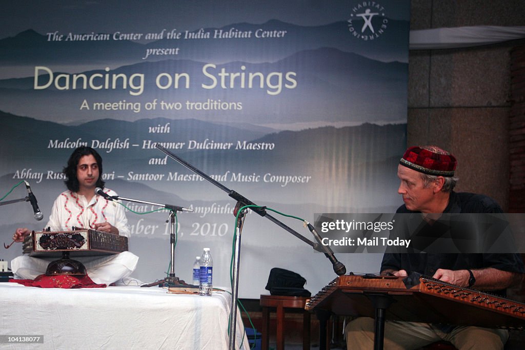 Malcolm Dalglish Performs With Abhay Rustum Sopori