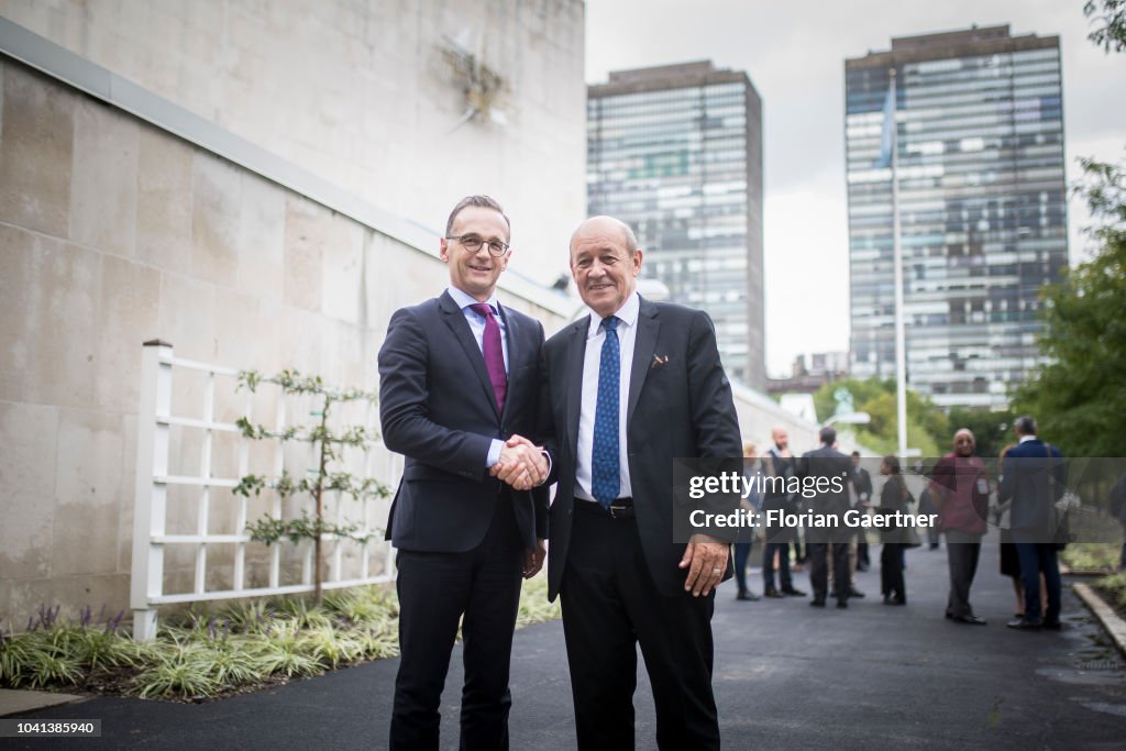 German Foreign Minister Heiko Maas At United Nations General Assembly