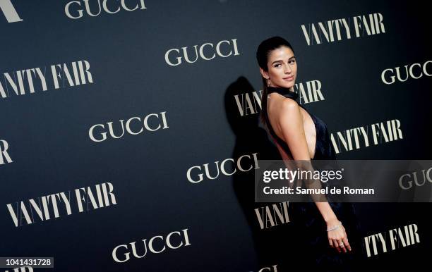 Sandra Gago attends 'Vanity Fair's Personality of the Year' Awards at Royal Theatre on September 26, 2018 in Madrid, Spain.