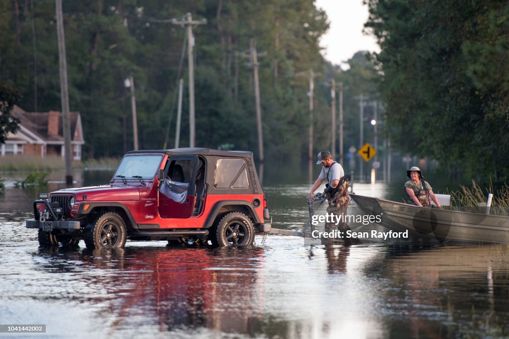 Flooding Inundates South Carolina Nearly 2 Weeks After Hurricane Florence Struck