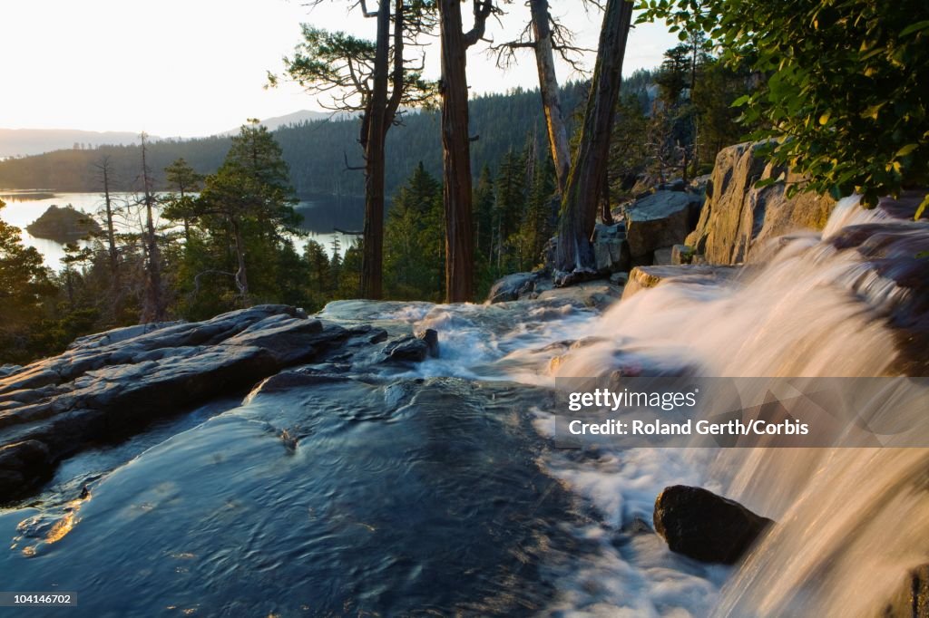 Eagle Falls above Emerald Bay