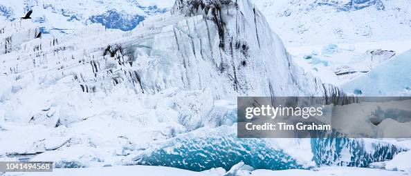 Floating Icebergs in Jokulsarlon Glacial Lagoon, Iceland Floating Icebergs in Jokulsarlon Glacial Lagoon, Iceland