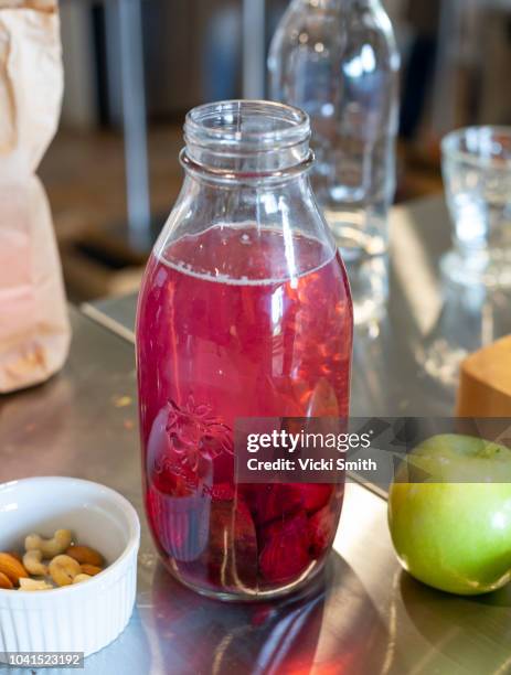 fresh vegetable juice - juice box stock pictures, royalty-free photos & images