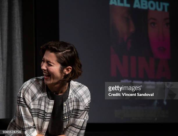 Actress Mary Elizabeth Winstead attends SAG-AFTRA Foundation Conversations screening of "All About Nina" at SAG-AFTRA Foundation Screening Room on...
