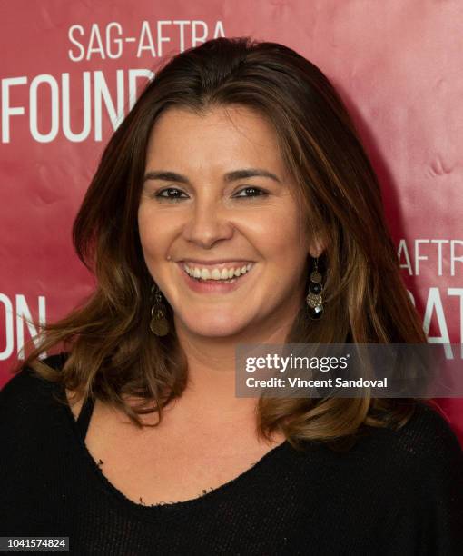 Director Eva Vives attends SAG-AFTRA Foundation Conversations screening of "All About Nina" at SAG-AFTRA Foundation Screening Room on September 20,...