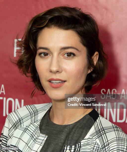 Actress Mary Elizabeth Winstead attends SAG-AFTRA Foundation Conversations screening of "All About Nina" at SAG-AFTRA Foundation Screening Room on...