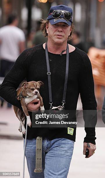 Mickey Rourke Miami Mickey Rourke Sighting In South Beach Photos and Premium High Res ...