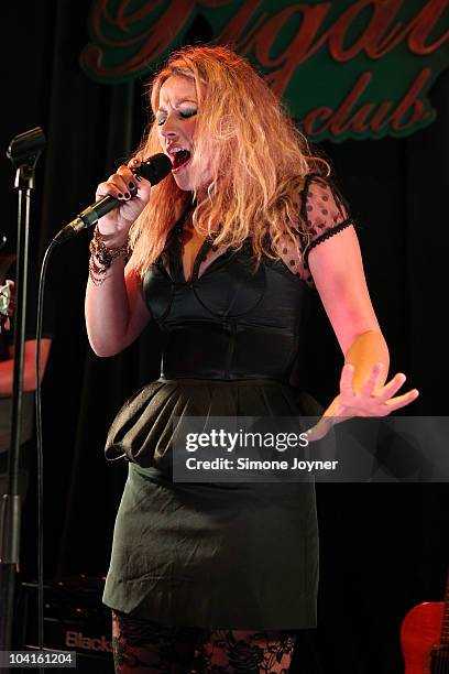 Singer Charlotte Church debuts her new album 'Back To Scratch' at The Pigalle Club on September 16, 2010 in London, England.