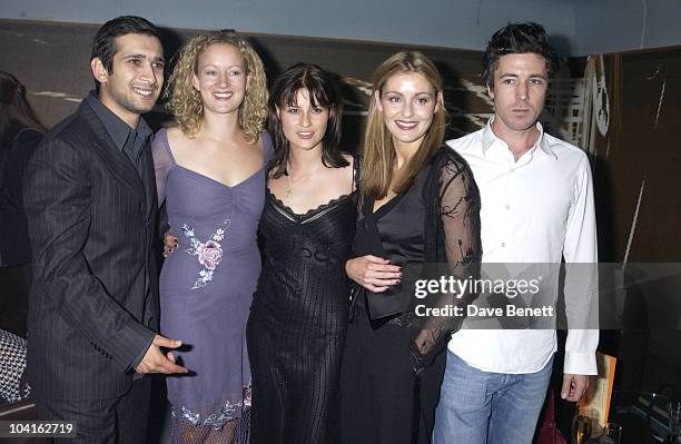 The Cast Of The Movie Jimi Mistry, Lorraine Pilkington,emma Catherwood ,louise Lombard And Aidan Gillen, "My Kingdom" Movie Premiere & Party, The...