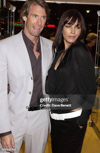 Bad Boys Ii Premiere At Odeon Leicester Square London, Michael Bay And Natasha Elms