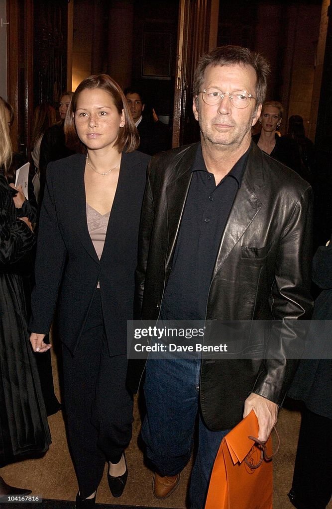 Eric Clapton And Wife Melia Mcennery, The Royal Academy Of Arts... News ...