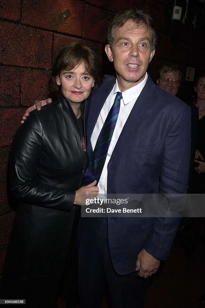 British Prime Minister Tony Blair & Wife Cherie, The Gala Evening Of