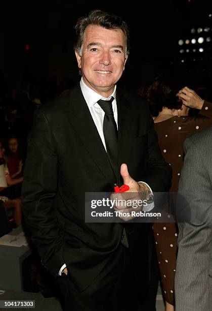 Pancho Dotto attends the Argentina Group Show Spring 2011 fashion show during Mercedes-Benz Fashion Week at The Stage at Lincoln Center on September...