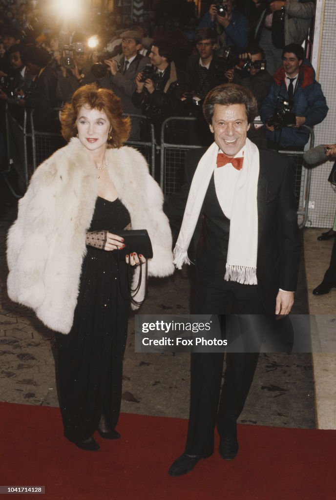 British actor and dancer Lionel Blair at the premiere of the film