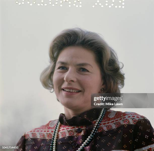 Swedish actress Ingrid Bergman , May 1971.