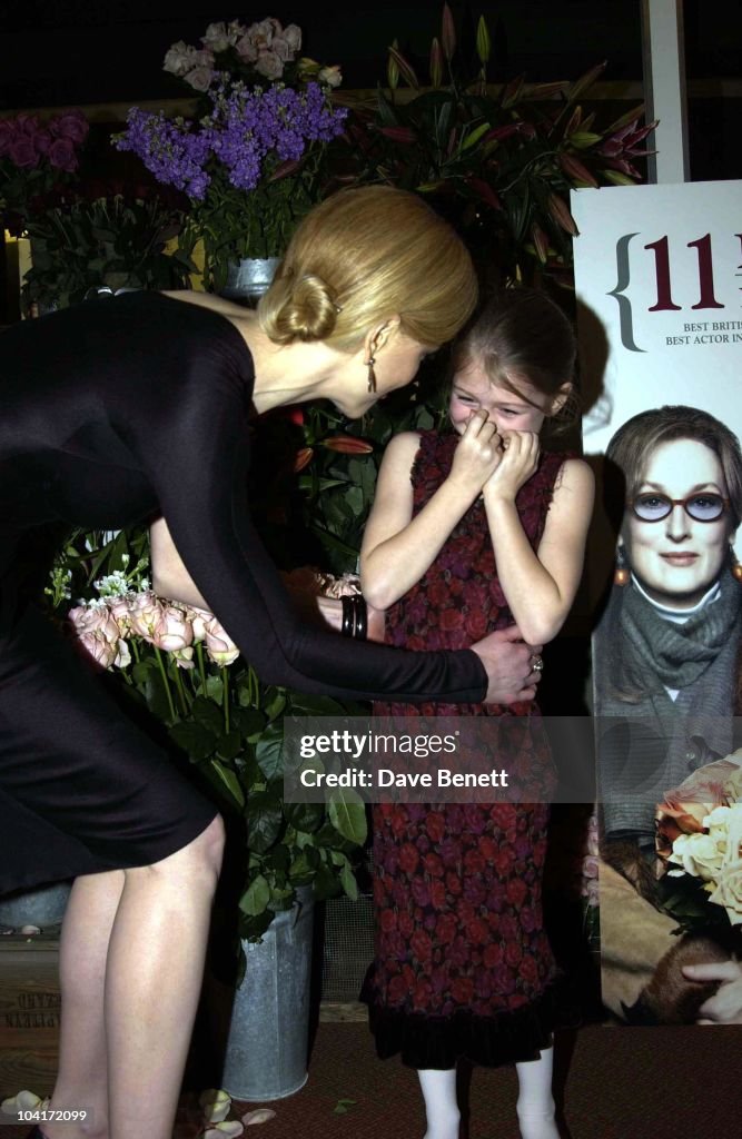 Nicole Kidman, "The Hours" Uk Charity Movie Premiere Held At The Chelsea Cinema In London.