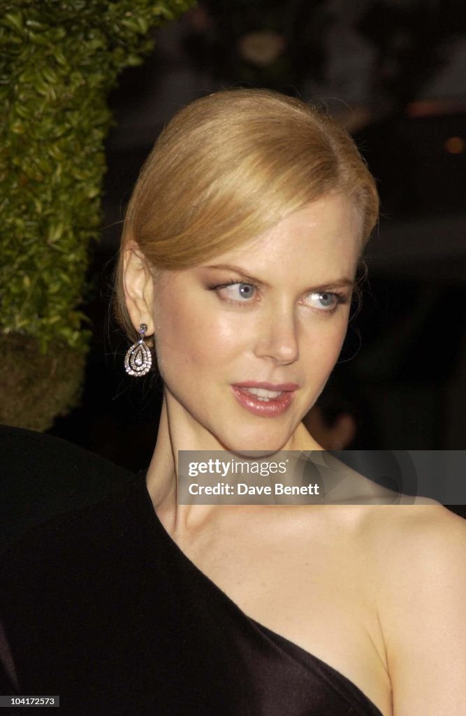 Nicole Kidman, "The Hours" Uk Charity Movie Premiere Held At The Chelsea Cinema In London.