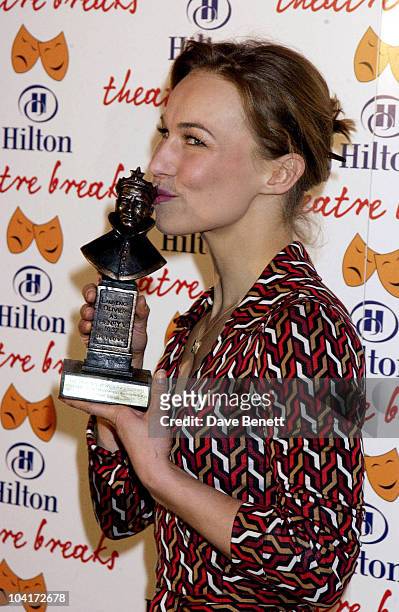 Joanne Ryder, The Laurence Olivier Theatre Awards 2003 Held At The Lyceum Theatre In London