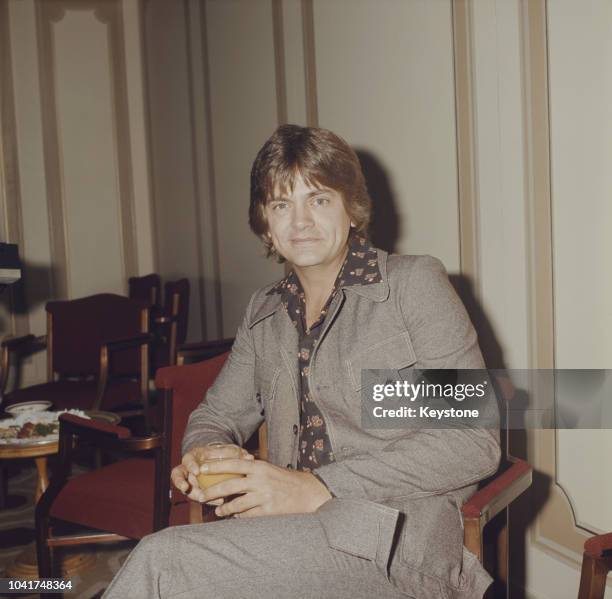 American musician and singer Phil Everly of rock & roll duo The Everly Brothers, in London, England, circa 1970.