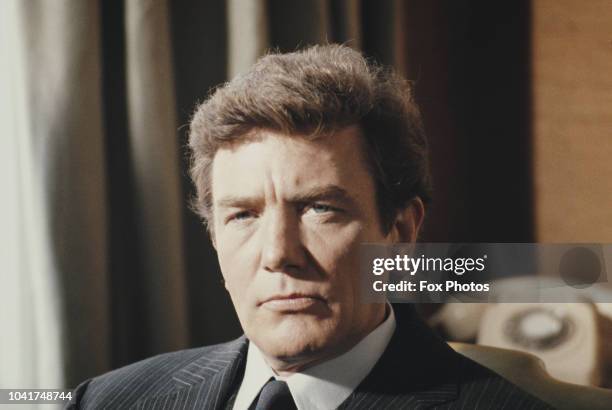 English actor Albert Finney, 1985.