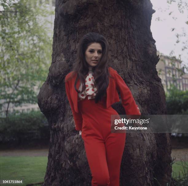 American singer-songwriter Bobbie Gentry in London, UK, May 1968.