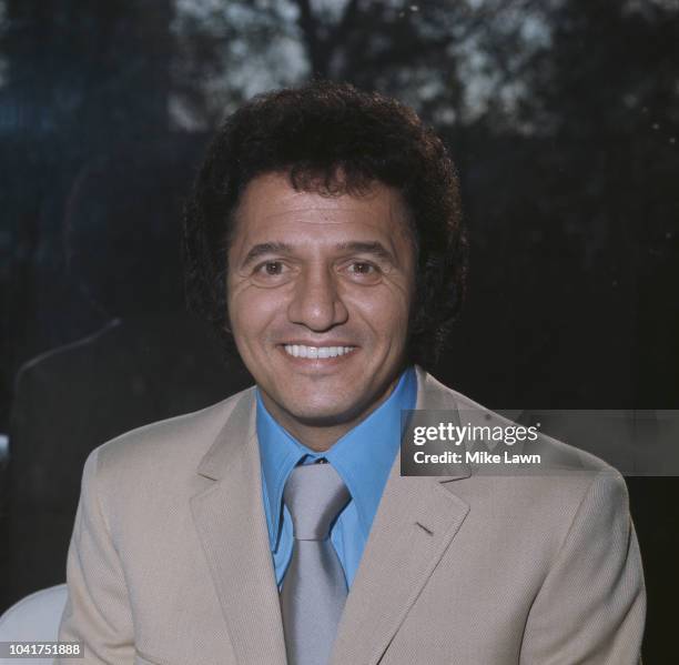 American singer and musician Buddy Greco at the Savoy Hotel in London, UK, November 1970.