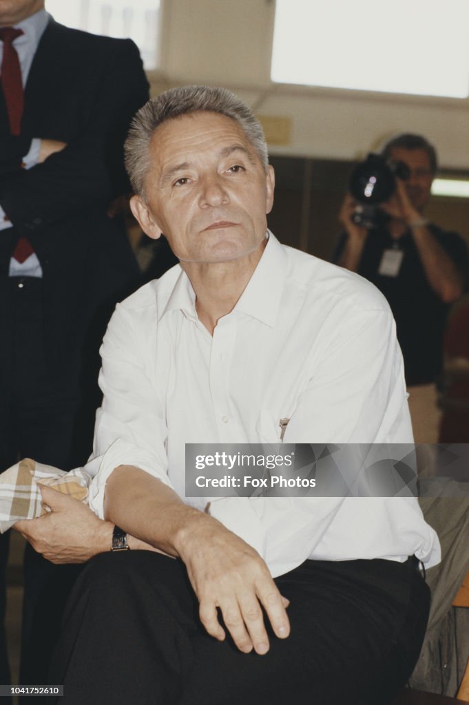 Yury Grigorovich, a choreographer for the Bolshoi Ballet, in London