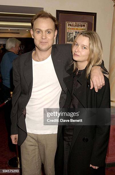 Jason Donovan With His Girlfriend Angela Malloch, Jason Donovan In Chitty Chitty Bang Bang At The London Palladium, Argyll Street, London