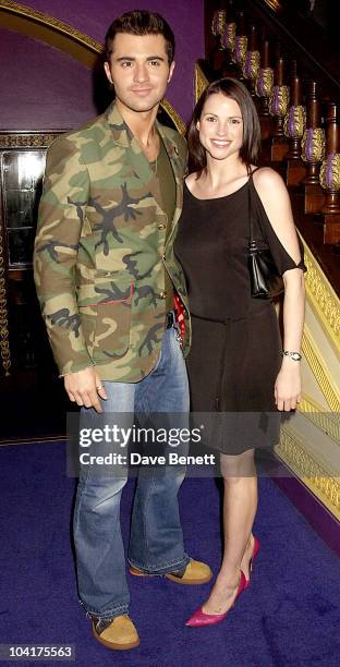 Darius Danesh And Girlfriend Model Kate Groombridge, Live Forever Movie Premiere At The Ucg Haymarket, London